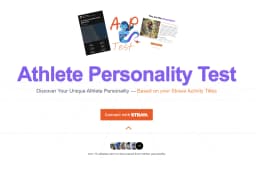 Athlete Personality Test