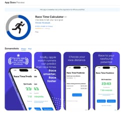 Race Time Calculator