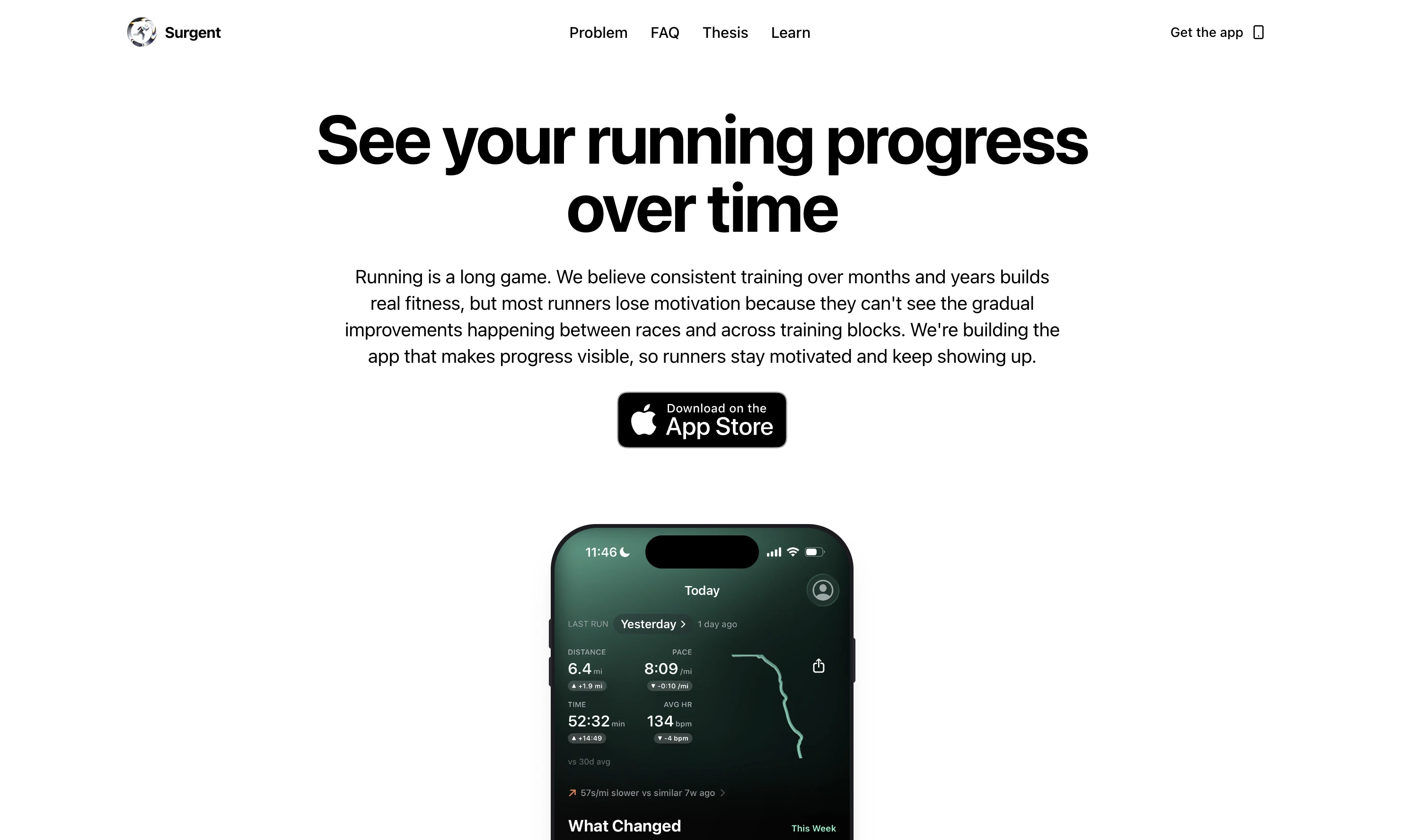 Surgent Landing Page