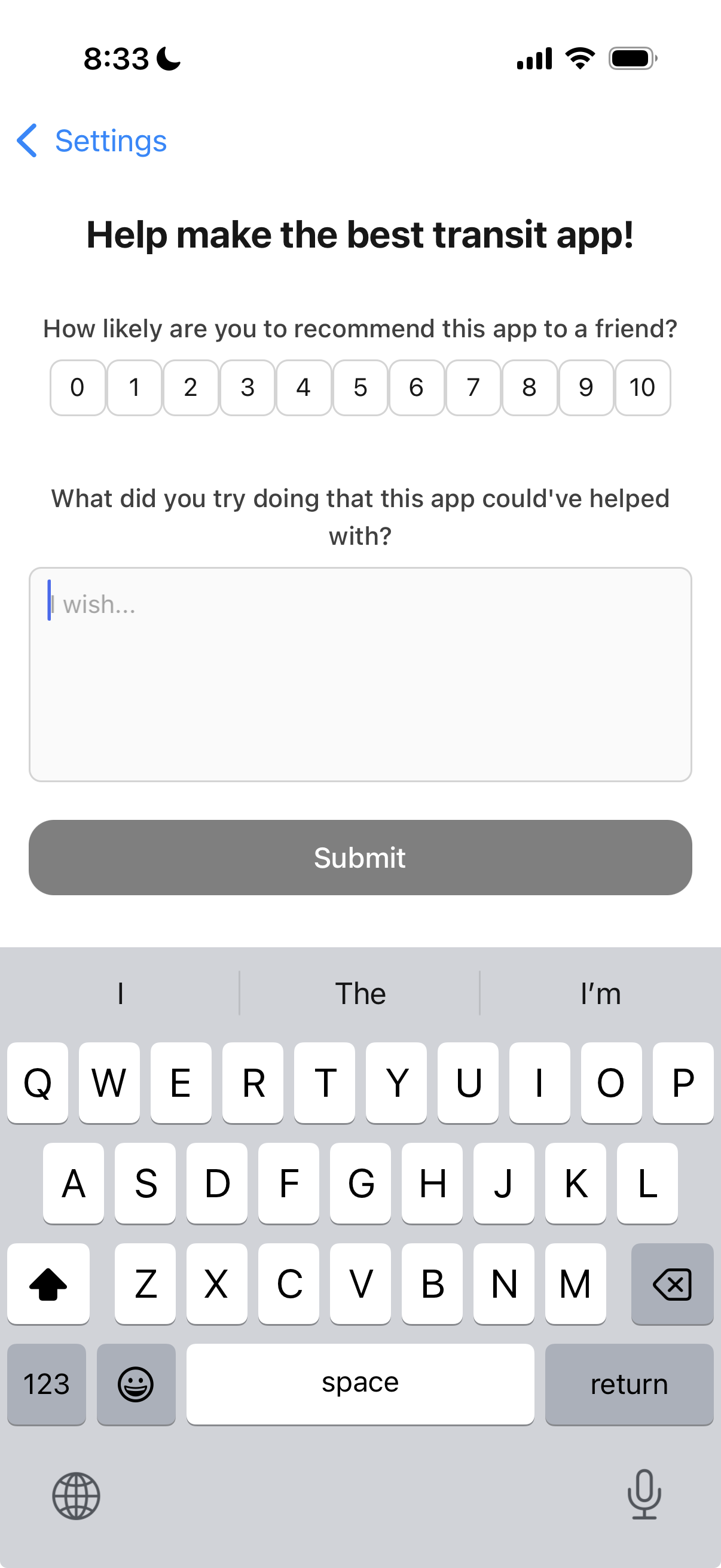 Chitrack qualitative feedback digest
